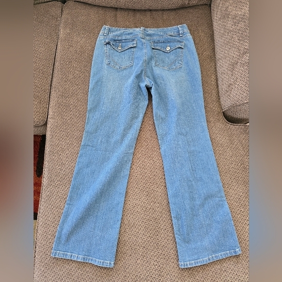 Sonoma Jeans Womens Blue Light Wash High Rise Bootcut  32×29 Denim Casual - Picture 6 of 10